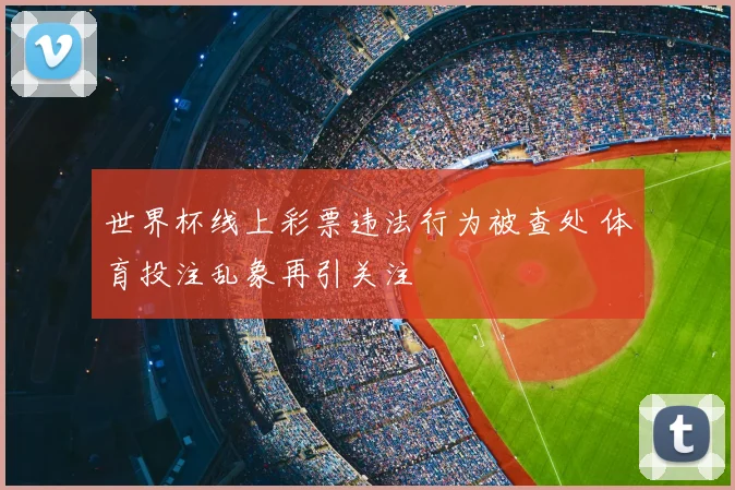 世界杯线上彩票违法行为被查处 体育投注乱象再引关注